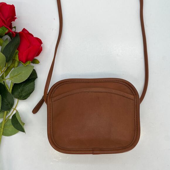 Vintage Coach Hadley Zip 9935 British Tan 1994 USA - Picture 1 of 10